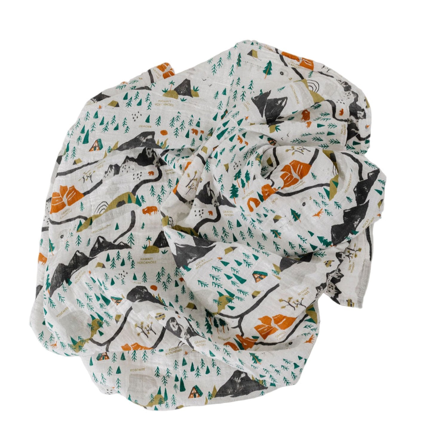 Clementine Kids 10. GIFTS|ACCESSORIES - GIFT - GIFT National Parks Swaddle (Mini Pattern)