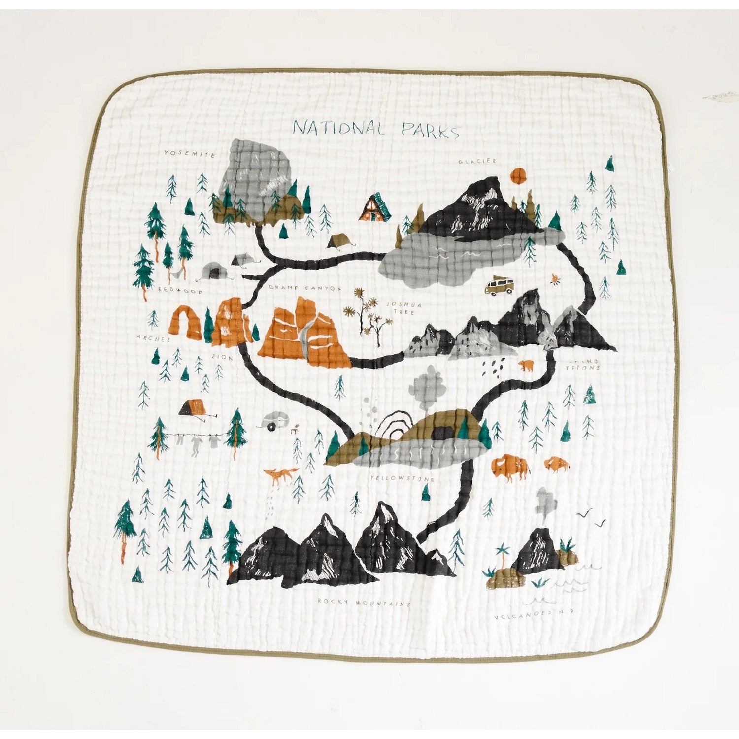 Clementine Kids 10. GIFTS|ACCESSORIES - GIFT - GIFT National Parks Quilt