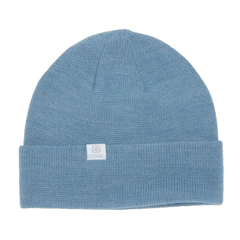 Coal Headwear 11. HATS - HATS WINTER - HATS WINTER The FLT Recycled Polylana Knit Beanie GREY BLUE