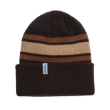 Coal Headwear 11. HATS - HATS WINTER - HATS WINTER The Haines Recycled Wool Beanie BROWN|YELLOW