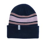 Coal Headwear 11. HATS - HATS WINTER - HATS WINTER The Haines Recycled Wool Beanie NAVY|PURPLE