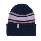 Coal Headwear 11. HATS - HATS WINTER - HATS WINTER The Haines Recycled Wool Beanie NAVY|PURPLE