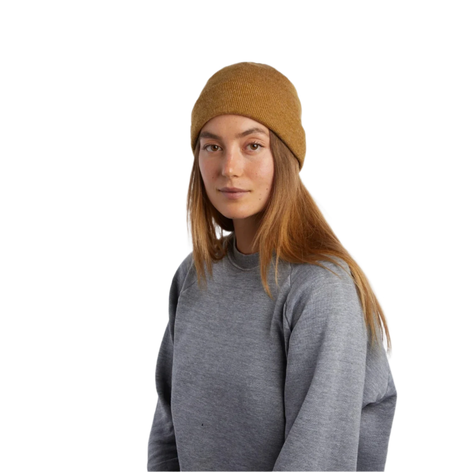 Coal Headwear 11. HATS - HATS WINTER - HATS WINTER The Harbor Rib Knit Fisherman Beanie HEATHER MUSTARD