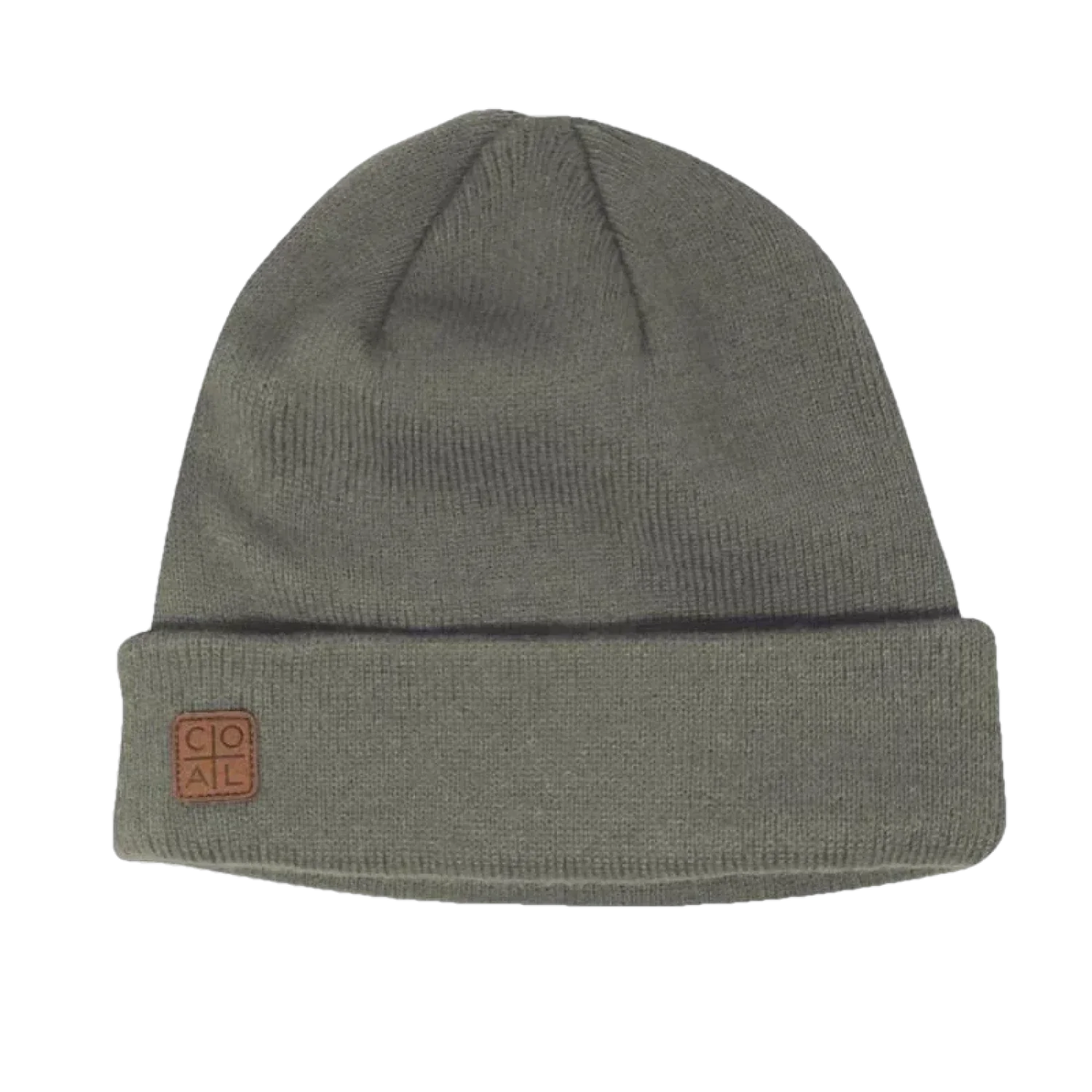 Coal Headwear 11. HATS - HATS WINTER - HATS WINTER The Harbor Rib Knit Fisherman Beanie OLIVE