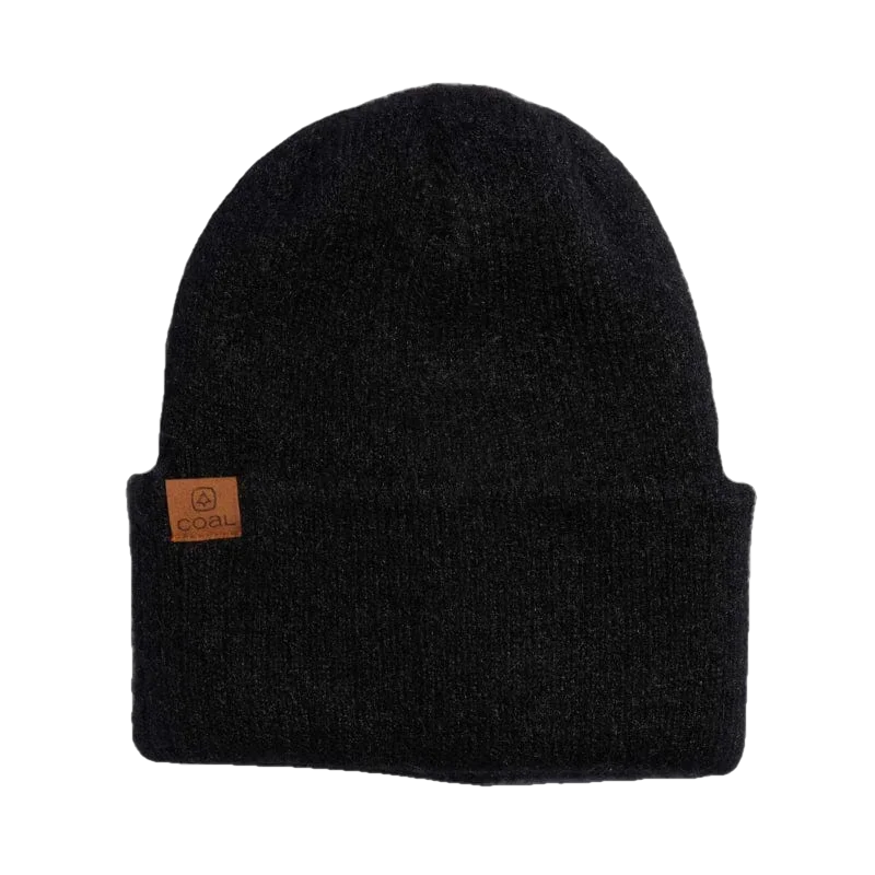 Coal Headwear 20. HATS_GLOVES_SCARVES - WINTER HATS The Pearl Fuzzy Knit Beanie BLACK