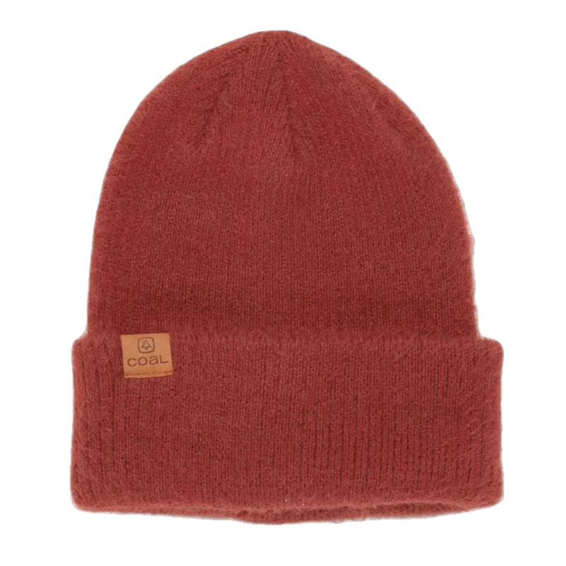 Coal Headwear 11. HATS - HATS WINTER - HATS WINTER The Pearl Fuzzy Knit Beanie NUTMEG