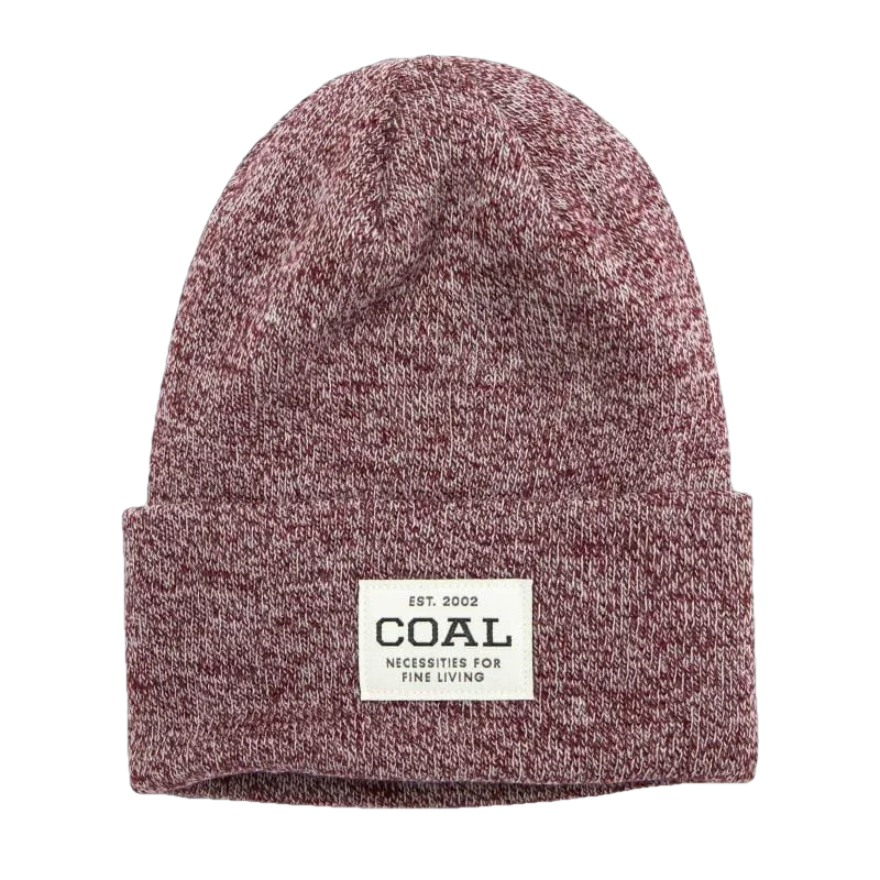 Coal Headwear 20. HATS_GLOVES_SCARVES - WINTER HATS The Uniform BURGUNDY MARL