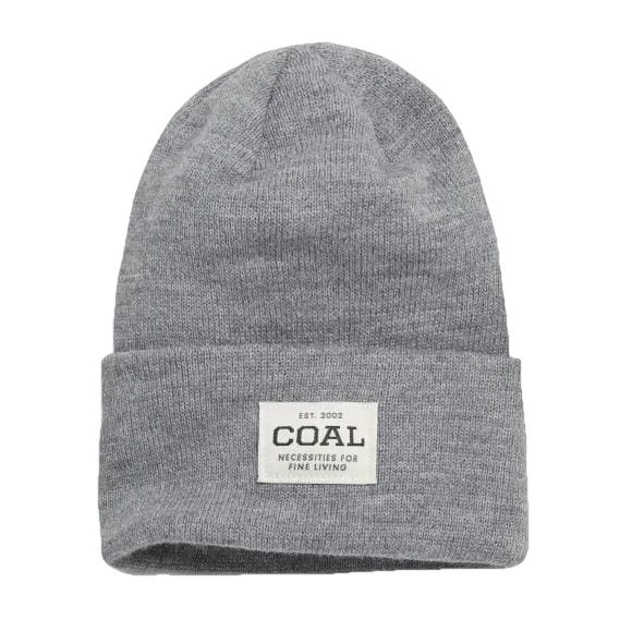 Coal Headwear 11. HATS - HATS WINTER - HATS WINTER The Uniform Mid Recycled Knit Cuff Beanie HEATHER GREY