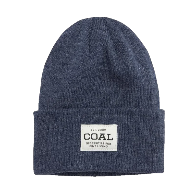 Coal Headwear 11. HATS - HATS WINTER - HATS WINTER The Uniform Mid Recycled Knit Cuff Beanie HEATHER NAVY