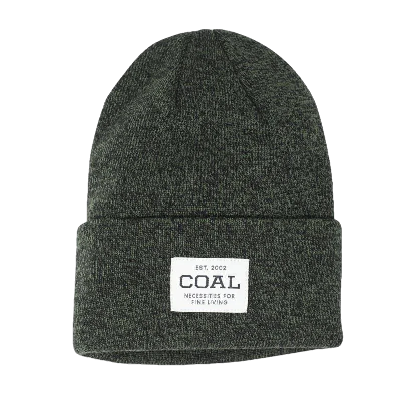 Coal Headwear 11. HATS - HATS WINTER - HATS WINTER The Uniform Mid Recycled Knit Cuff Beanie OLIVE BLACK MARL