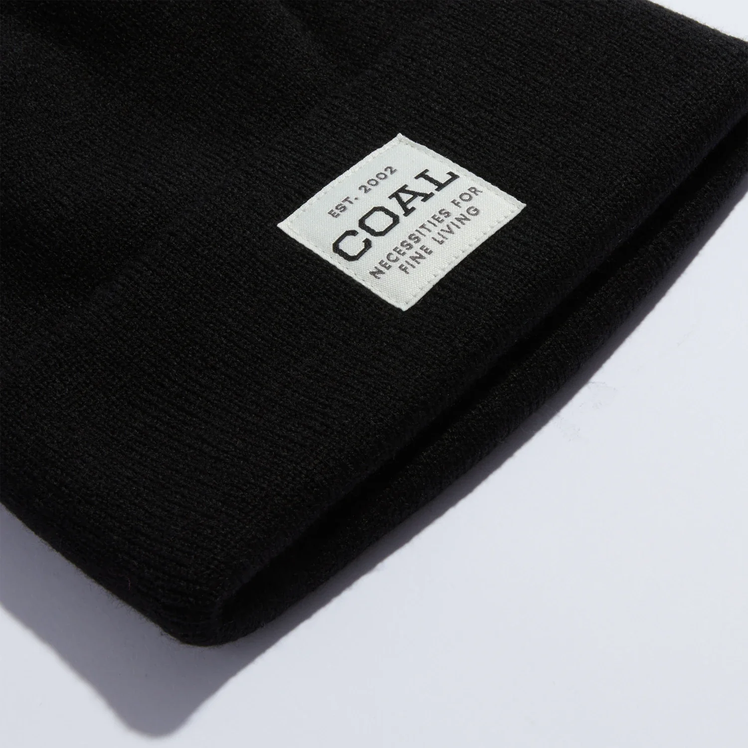 Coal Headwear 11. HATS - HATS WINTER - HATS WINTER The Uniform Mid Recycled Knit Cuff Beanie BLACK