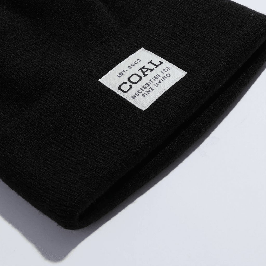 The Uniform Mid Recycled Knit Cuff Beanie Coal Headwear