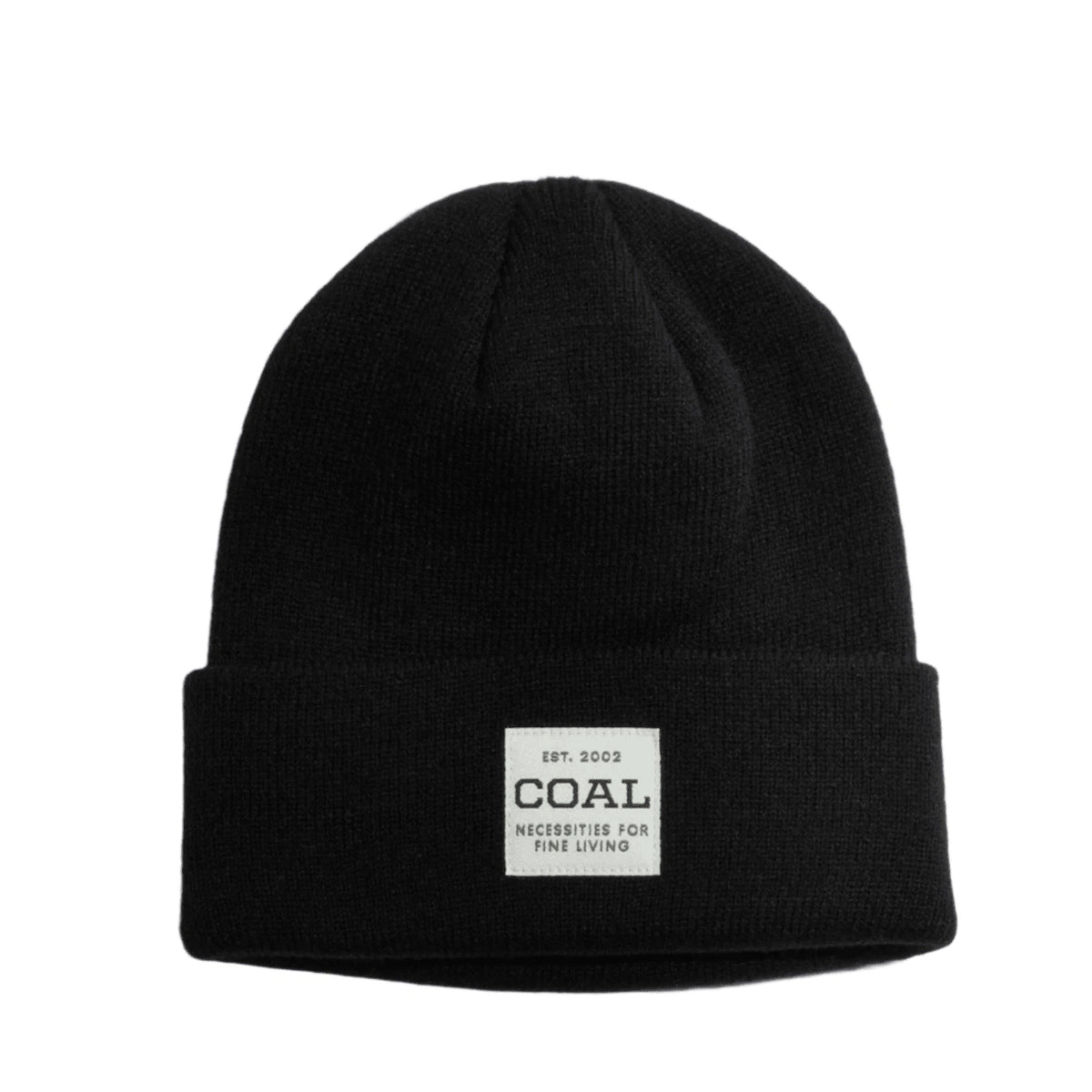 The Uniform Mid Recycled Knit Cuff Beanie Coal Headwear