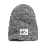 Coal Headwear 11. HATS - HATS WINTER - HATS WINTER The Uniform Mid Recycled Knit Cuff Beanie BLACK MARL