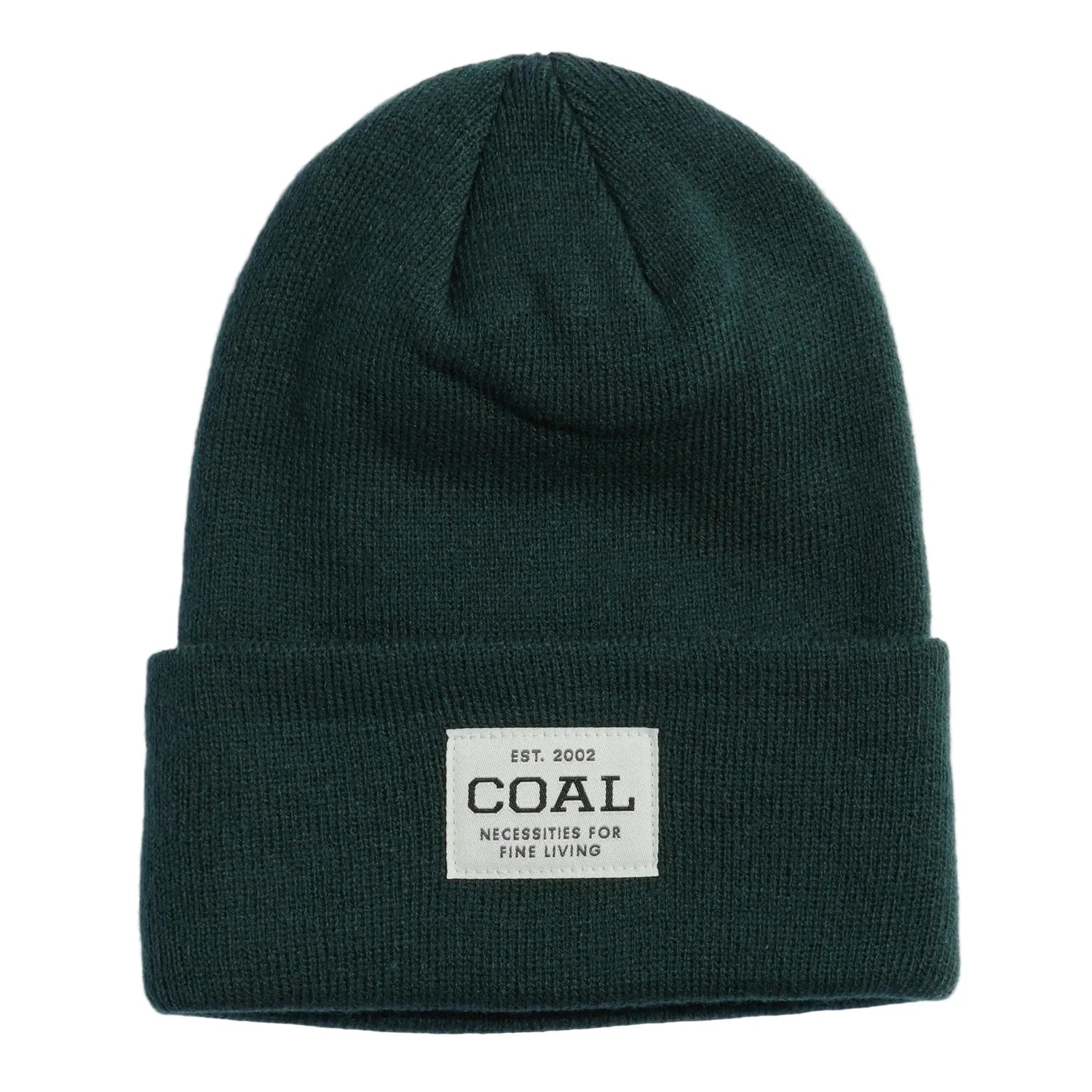 Coal Headwear 11. HATS - HATS WINTER - HATS WINTER The Uniform Mid Recycled Knit Cuff Beanie DARK GREEN