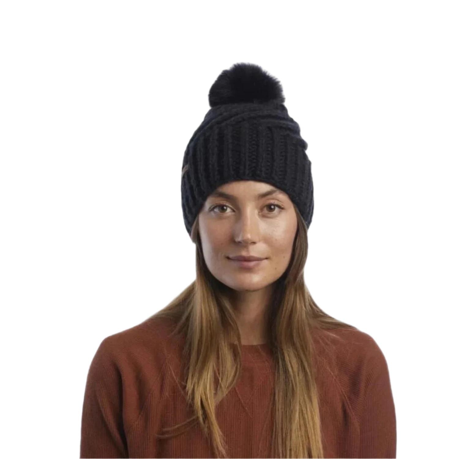 Coal Headwear 11. HATS - HATS WINTER - HATS WINTER Women's The Maizy Knit Faux Fur Pom Beanie