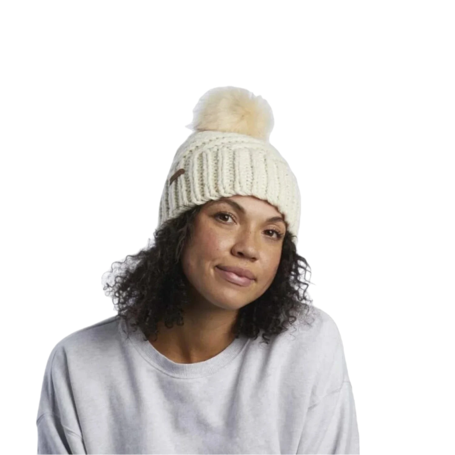 Coal Headwear 11. HATS - HATS WINTER - HATS WINTER Women's The Maizy Knit Faux Fur Pom Beanie