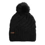 Coal Headwear 11. HATS - HATS WINTER - HATS WINTER Women's The Maizy Knit Faux Fur Pom Beanie
