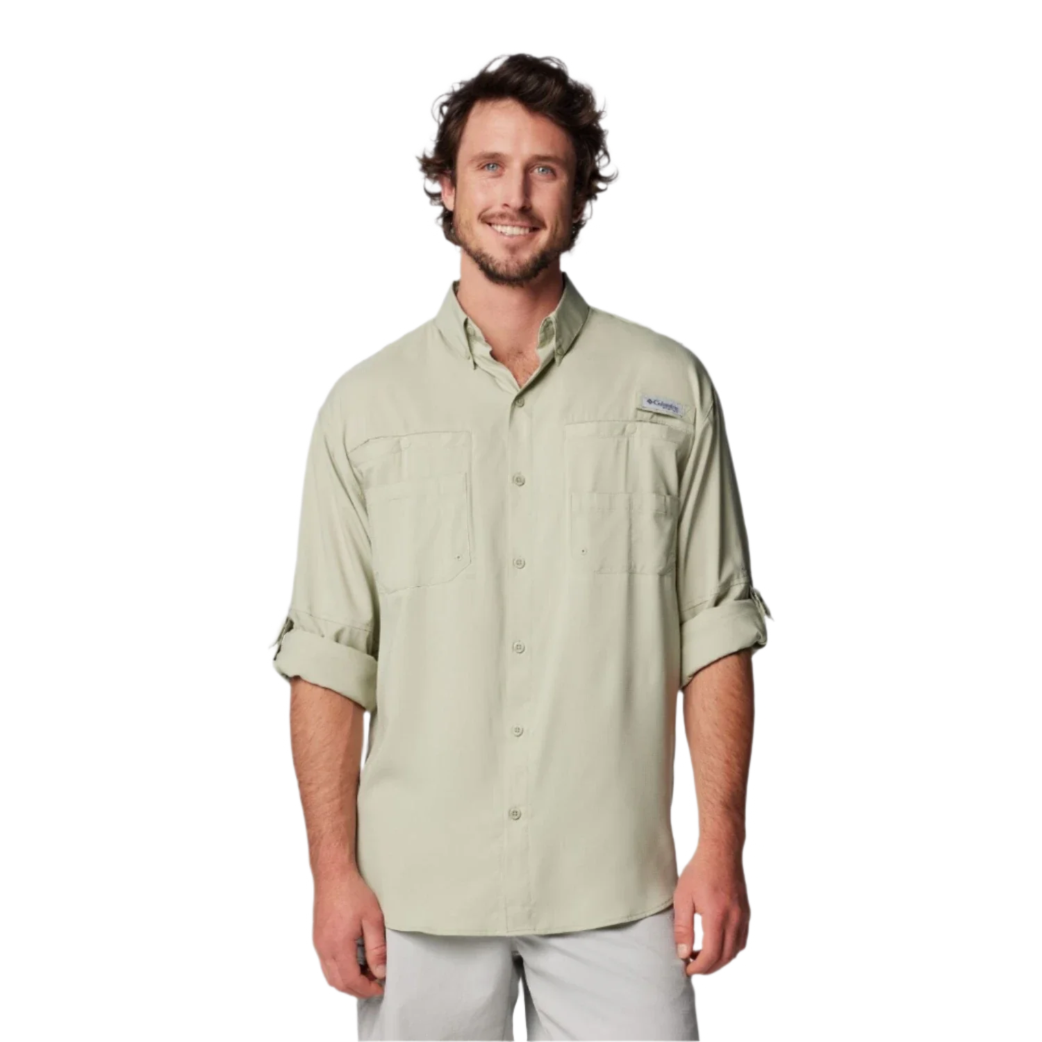 Columbia 01. MENS APPAREL - MENS LS SHIRTS - MENS LS BUTTON UP Men's Tamiami ll Long Sleeve Shirt 019 SMOKEY SAGE