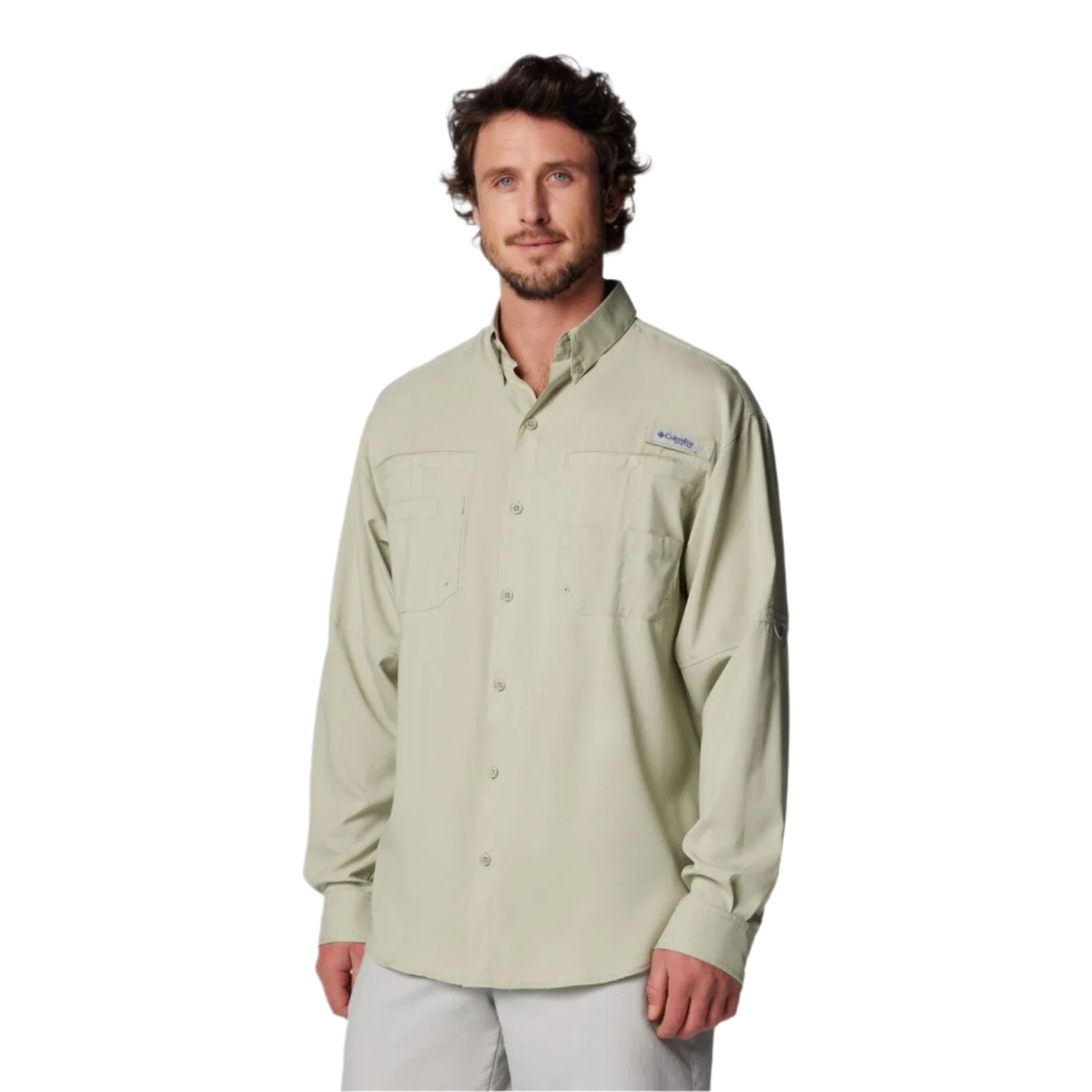 Columbia 01. MENS APPAREL - MENS LS SHIRTS - MENS LS BUTTON UP Men's Tamiami ll Long Sleeve Shirt 019 SMOKEY SAGE