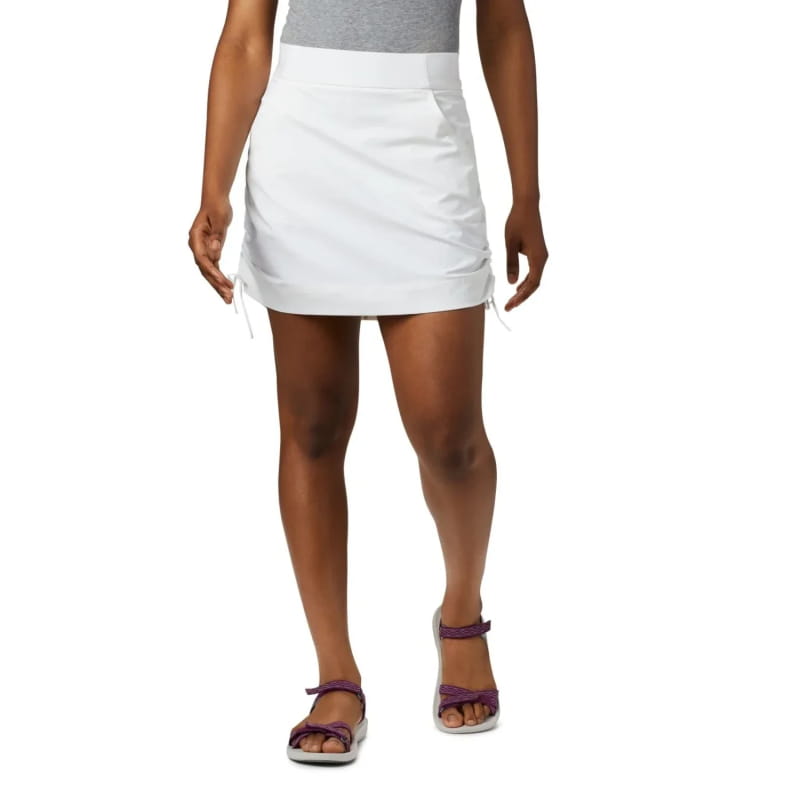 Columbia 02. WOMENS APPAREL - WOMENS DRESS|SKIRT - WOMENS SKIRT ACTIVE Women's Anytime Casual Skort 100 WHITE