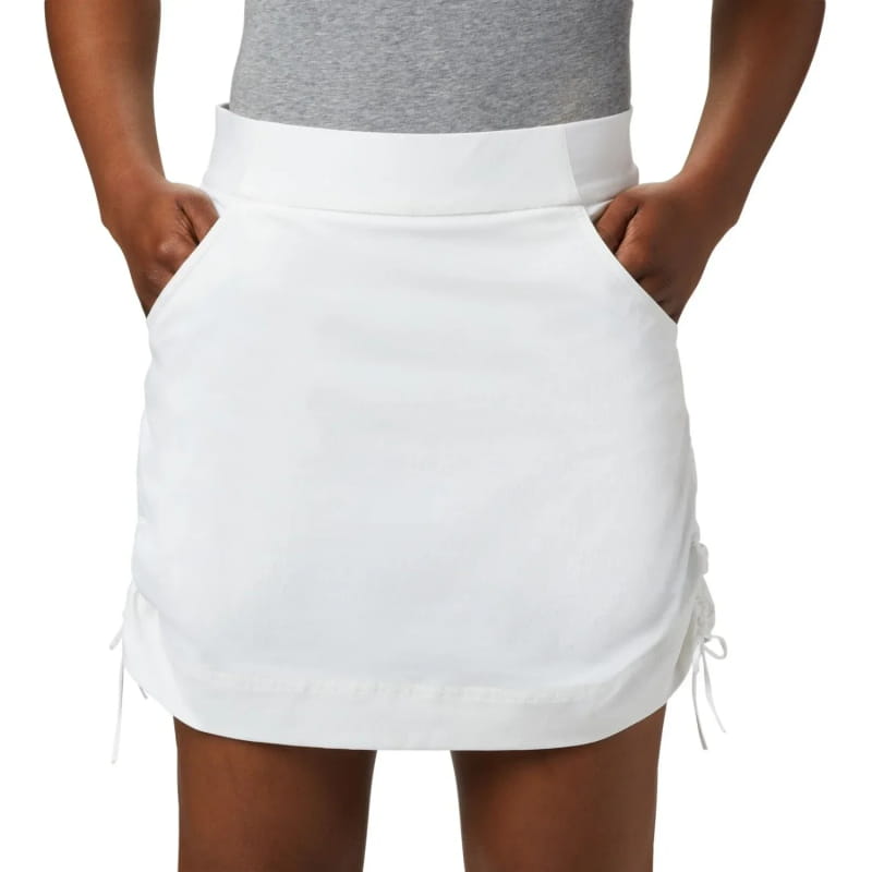 Columbia 02. WOMENS APPAREL - WOMENS DRESS|SKIRT - WOMENS SKIRT ACTIVE Women's Anytime Casual Skort 100 WHITE