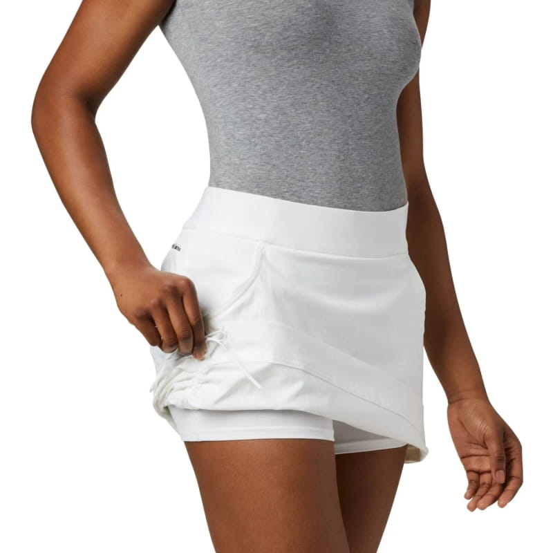 Columbia 02. WOMENS APPAREL - WOMENS DRESS|SKIRT - WOMENS SKIRT ACTIVE Women's Anytime Casual Skort 100 WHITE