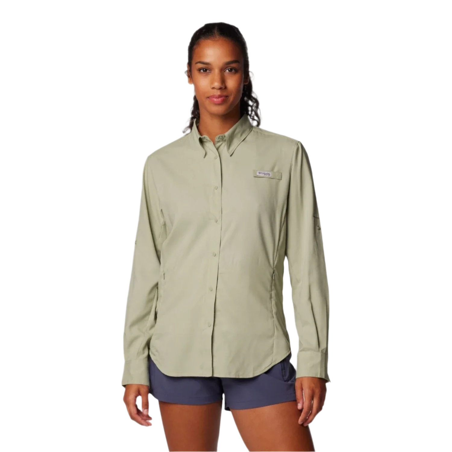 Columbia 02. WOMENS APPAREL - WOMENS LS SHIRTS - WOMENS LS ACTIVE Women's Tamiami II Long Sleeve Shirt 348 SAFARI