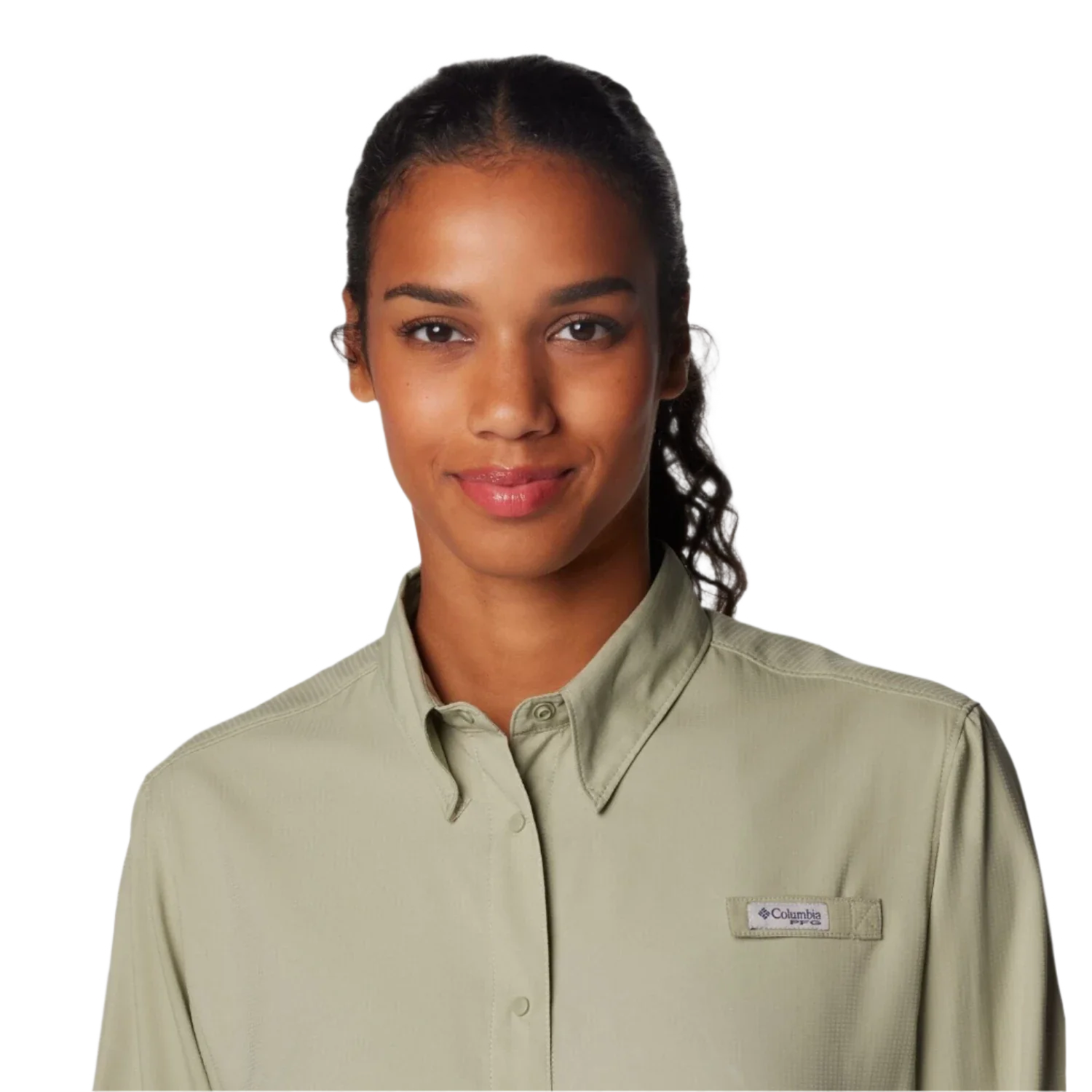 Columbia 02. WOMENS APPAREL - WOMENS LS SHIRTS - WOMENS LS ACTIVE Women's Tamiami II Long Sleeve Shirt 348 SAFARI