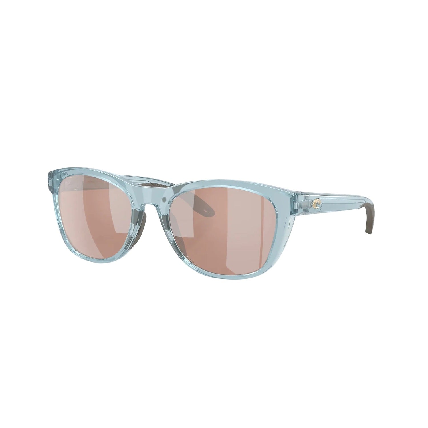 Aleta Costa Del Mar - TRANSLUCENT SILT BLUE / COPPER SILVER