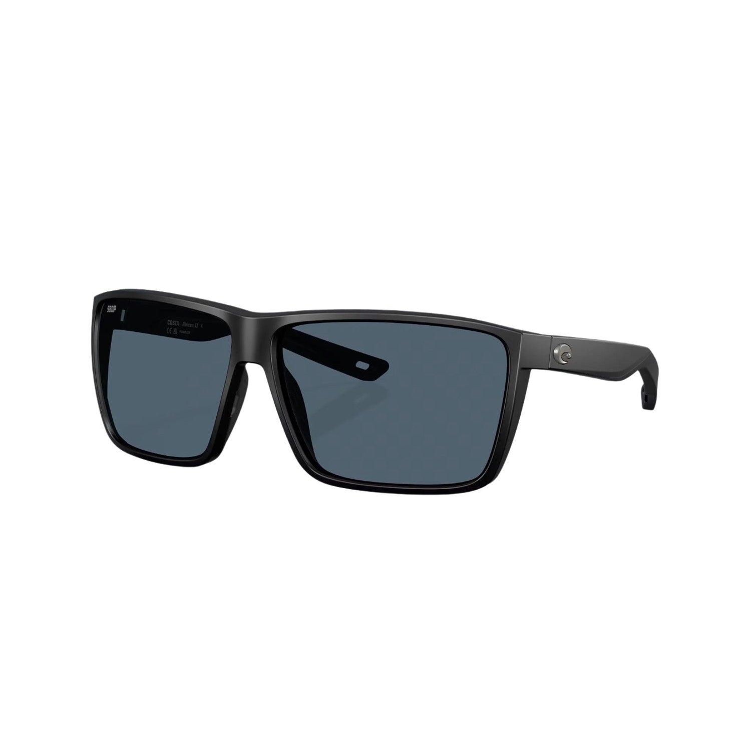 Costa Del Mar 07. EYEWEAR - SUNGLASSES - SUNGLASSES Rincon II: Matte Black Frame | Gray 580G