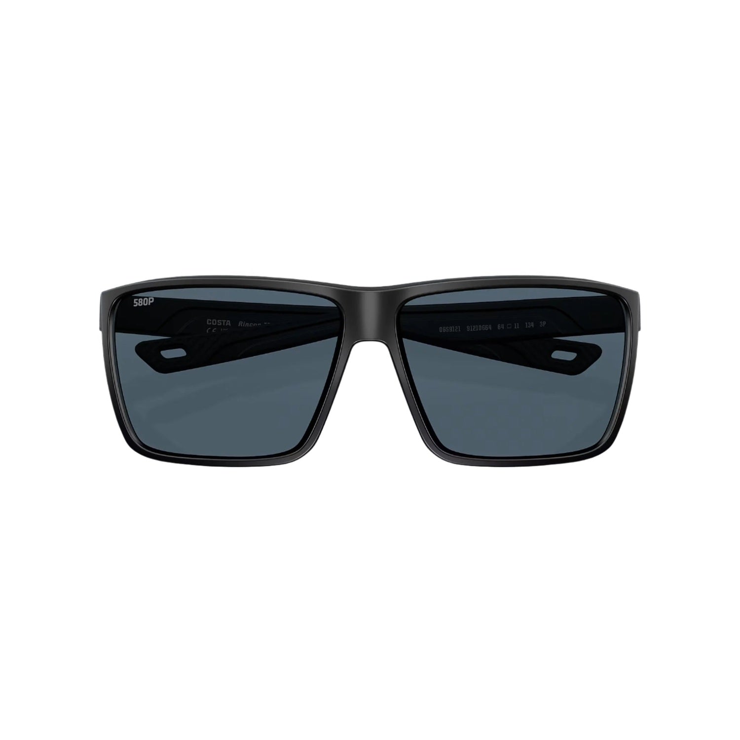 Costa Del Mar 07. EYEWEAR - SUNGLASSES - SUNGLASSES Rincon II: Matte Black Frame | Gray 580G