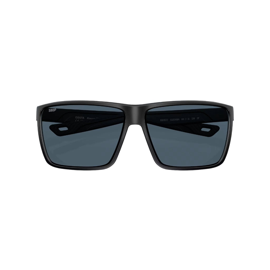 Rincon II: Matte Black Frame | Gray 580G Costa Del Mar