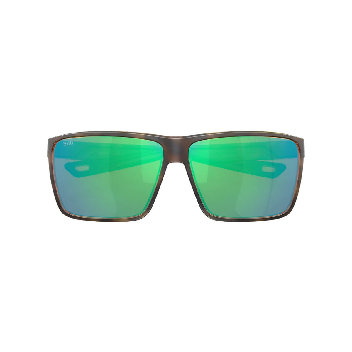 Rincon II: Matte Tortoise Frame | Green Mirror 580G Costa