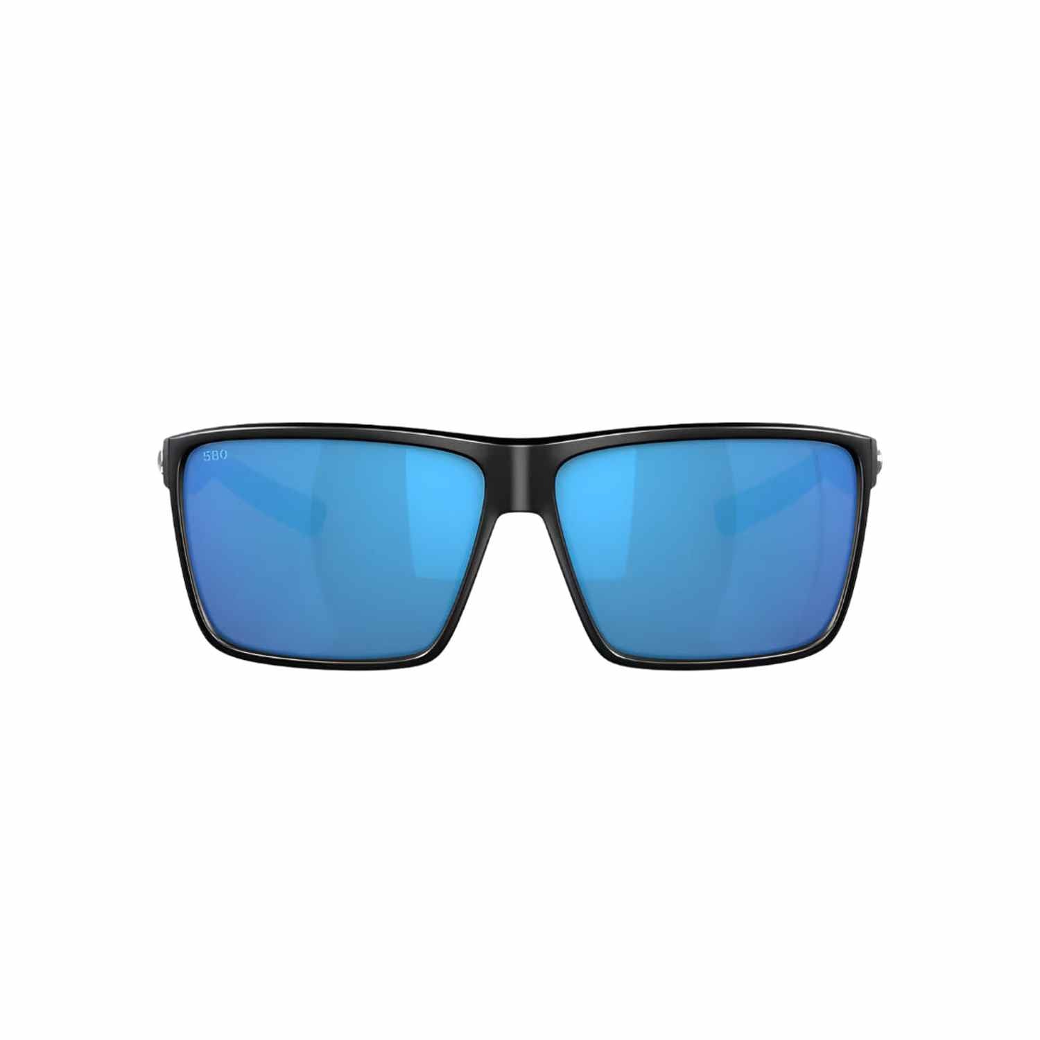 Costa Del Mar Rincon Matte Black Blue Mirror 580p High