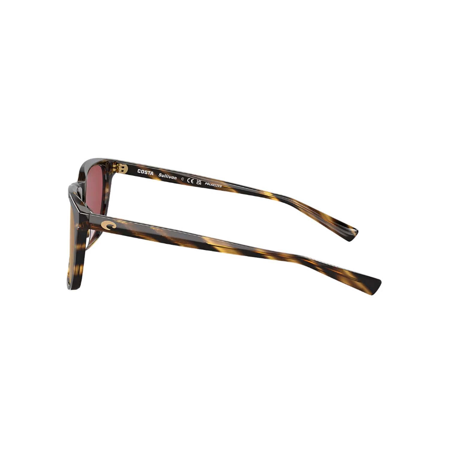 Sullivan | Tortoise | Gold Mirror Polarized Glass 580G