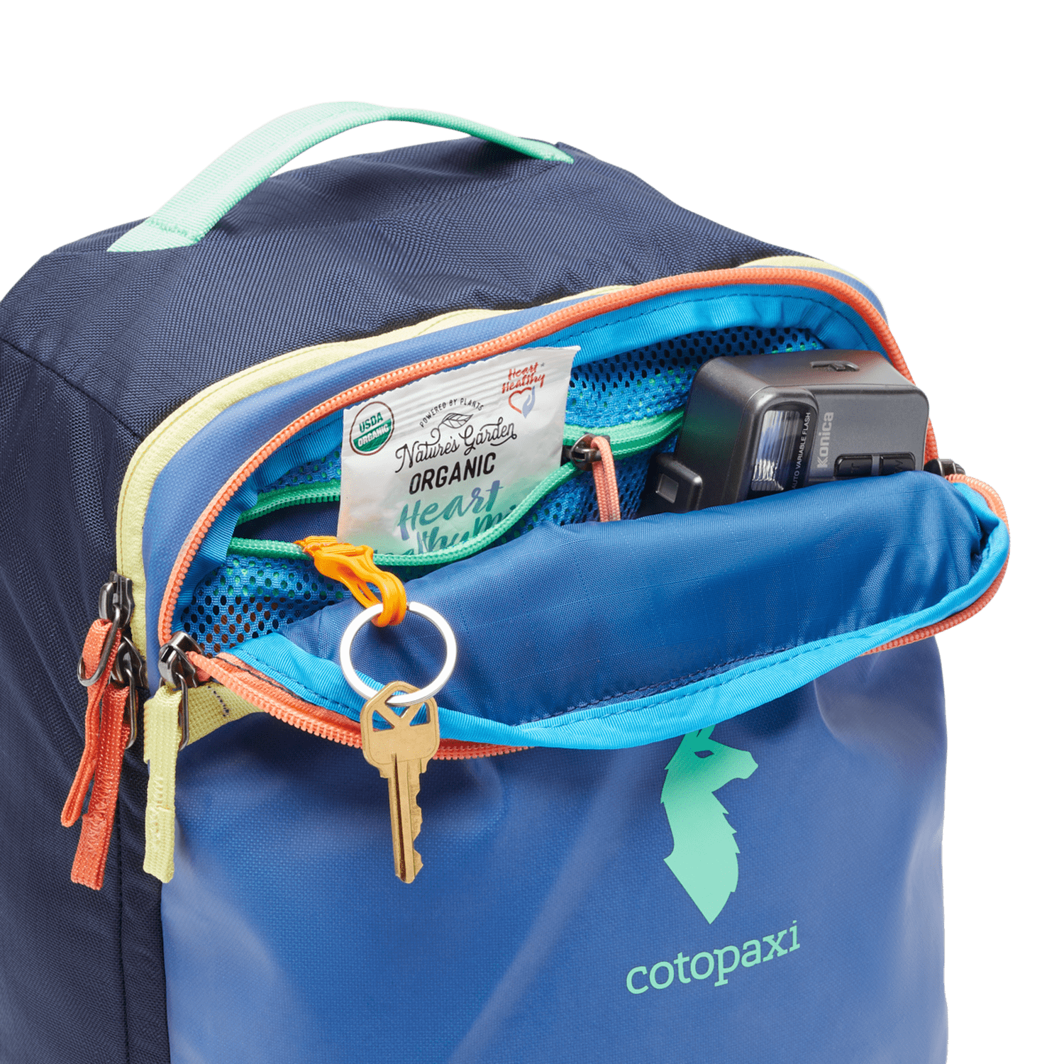 cotopaxi 15l luzon backpack Cotopaxi Allpa Mini 20L Travel Pack PACIFIC|MARITIME