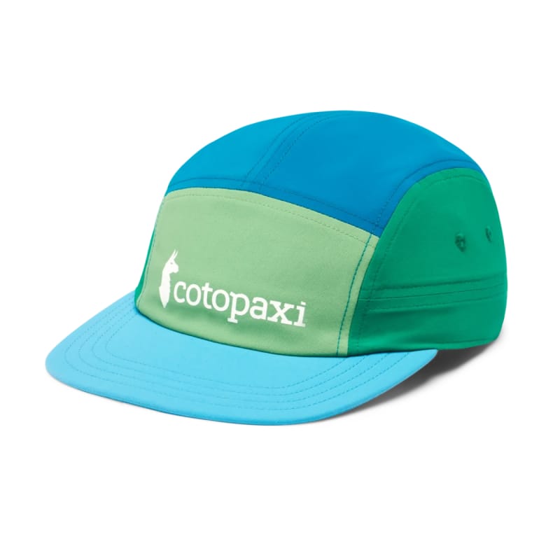 COTOPAXI 20. HATS_GLOVES_SCARVES - HATS Cotopaxi Tech 5-Panel Hat KELP & POOLSIDE OS