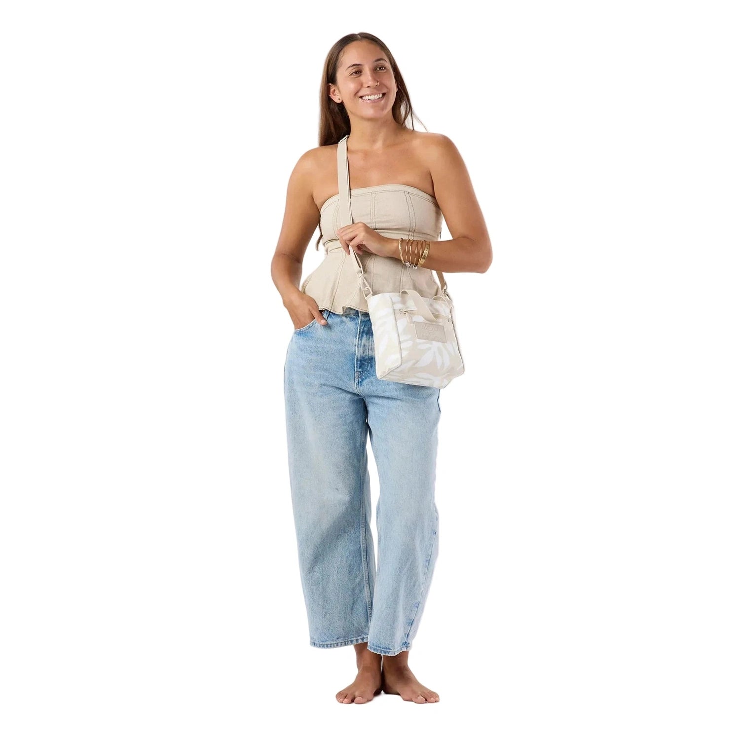 Aloha Collection 09. PACKS|LUGGAGE - PACK|CASUAL - WAIST|SLING|MESSENGER|PURSE Aloha Crossbody OLA SANDSTONE OS