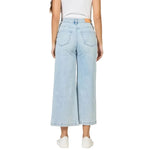 Women’s Audrey High Rise Wide Leg Cropped Jeans Dear John