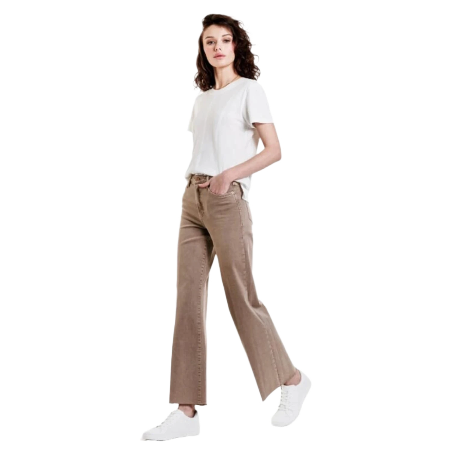 Dear John Denim 02. WOMENS APPAREL - WOMENS PANTS - WOMENS PANTS CASUAL Women's Fiona Super High Rise Wide Leg Jeans SHL SHELL