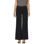 Dear John Denim 02. WOMENS APPAREL - WOMENS PANTS - WOMENS PANTS CASUAL Women's Fiona Super High Rise Wide Leg Jeans BLACK ARROW