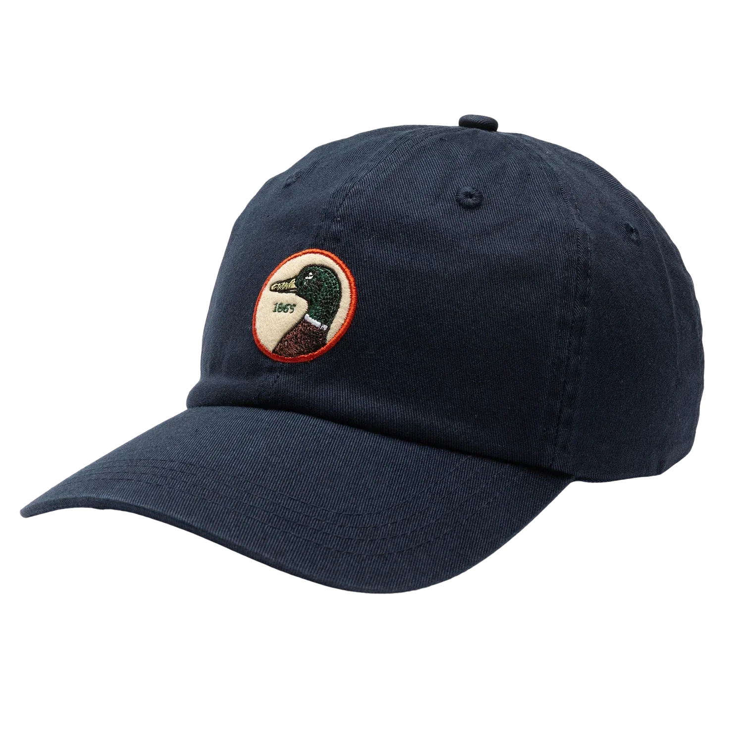 Duck Head 11. HATS - HATS BILLED - HATS BILLED Circle Patch Twill Hat 400 NAVY OS