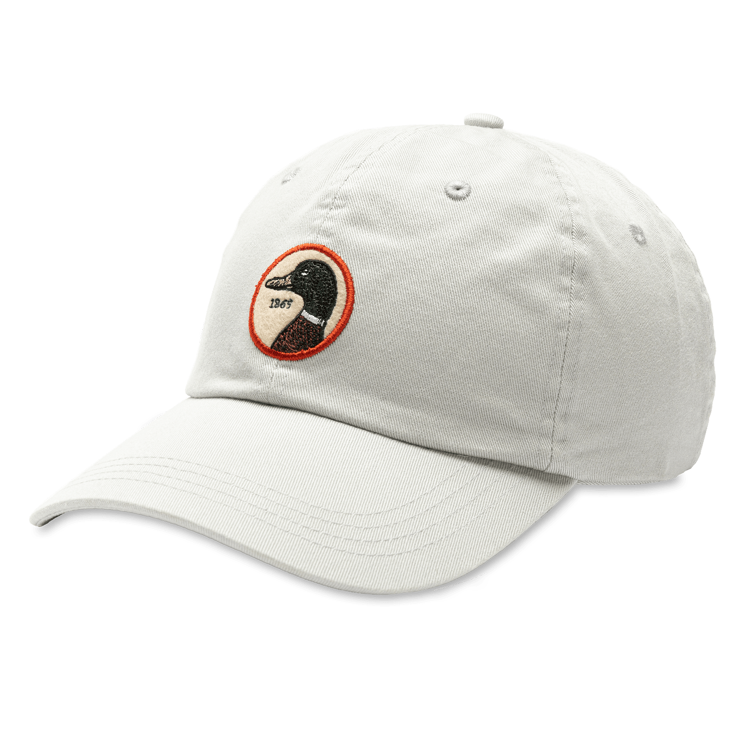 Duck Head 11. HATS - HATS BILLED - HATS BILLED Circle Patch Twill Hat 034 KHAKI OS