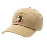 Duck Head HATS - HATS BILLED - HATS BILLED Circle Patch Twill Hat 034 KHAKI OS