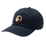 Duck Head HATS - HATS BILLED - HATS BILLED Circle Patch Twill Hat 400 NAVY OS