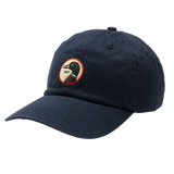 Duck Head HATS - HATS BILLED - HATS BILLED Circle Patch Twill Hat 400 NAVY OS