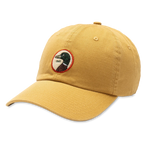 Duck Head HATS - HATS BILLED - HATS BILLED Circle Patch Twill Hat 703 GOLD OS