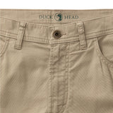 Duck Head 01. MENS APPAREL - MENS PANTS - MENS PANTS CASUAL Men's Classic Fit Pinpoint Canvas Five-Pocket Pant 034 KHAKI