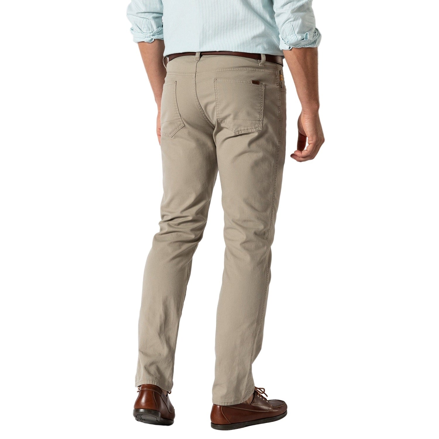 Duck Head 01. MENS APPAREL - MENS PANTS - MENS PANTS CASUAL Men's Classic Fit Pinpoint Canvas Five-Pocket Pant 034 KHAKI